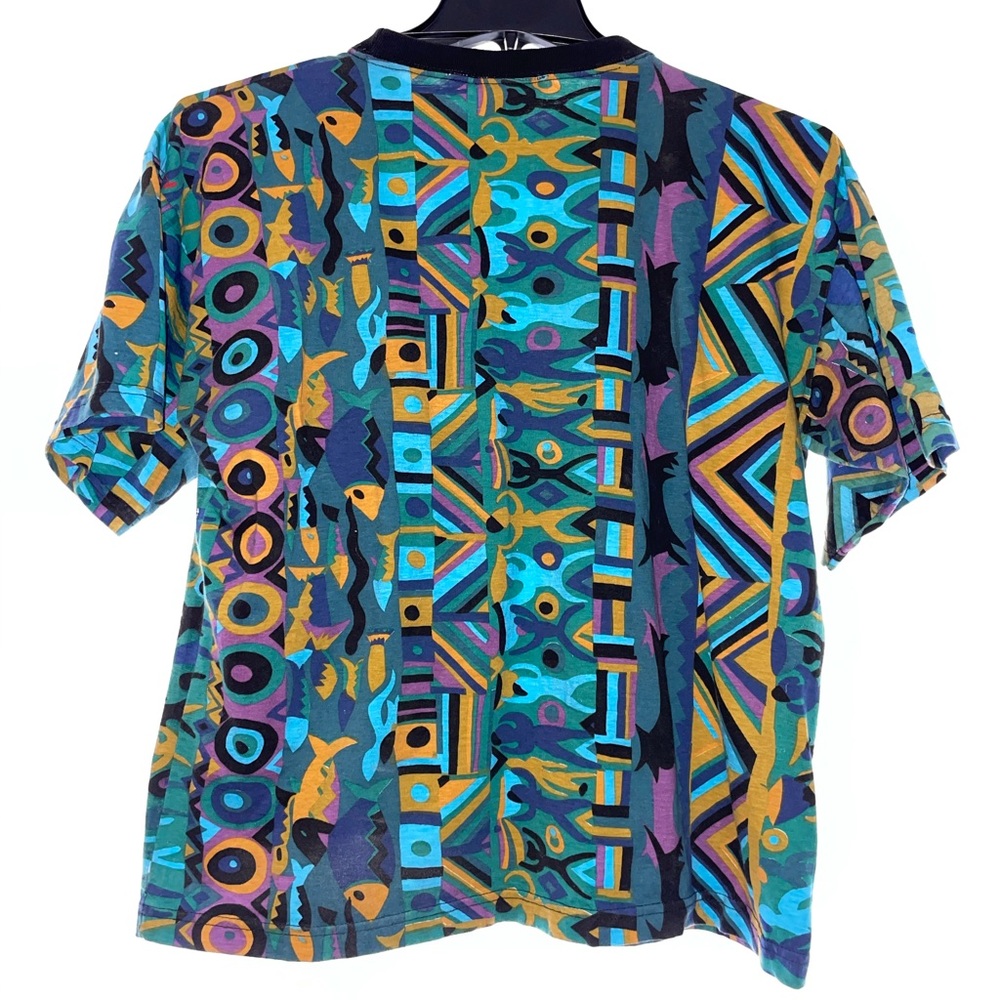 Vintage style funky pattern shirt